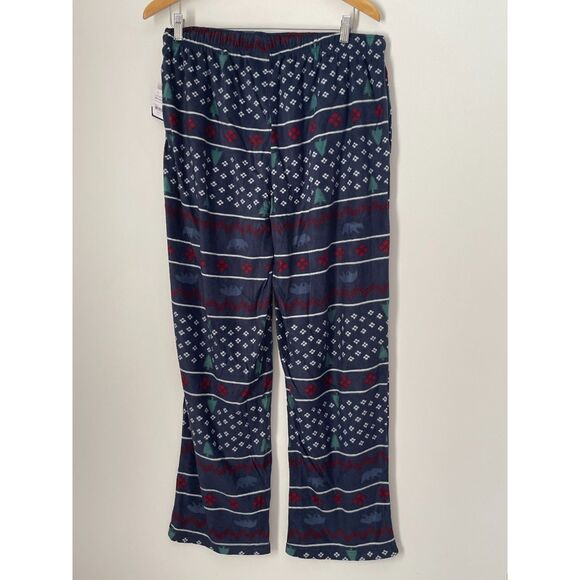 Lucky Brand Men's Fleece Pajama Pants Size Large Holiday Festive NEW k18 - Picture 7 of 11